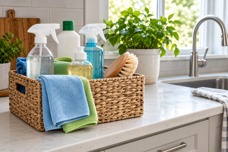 Cleaning illustrative photograph